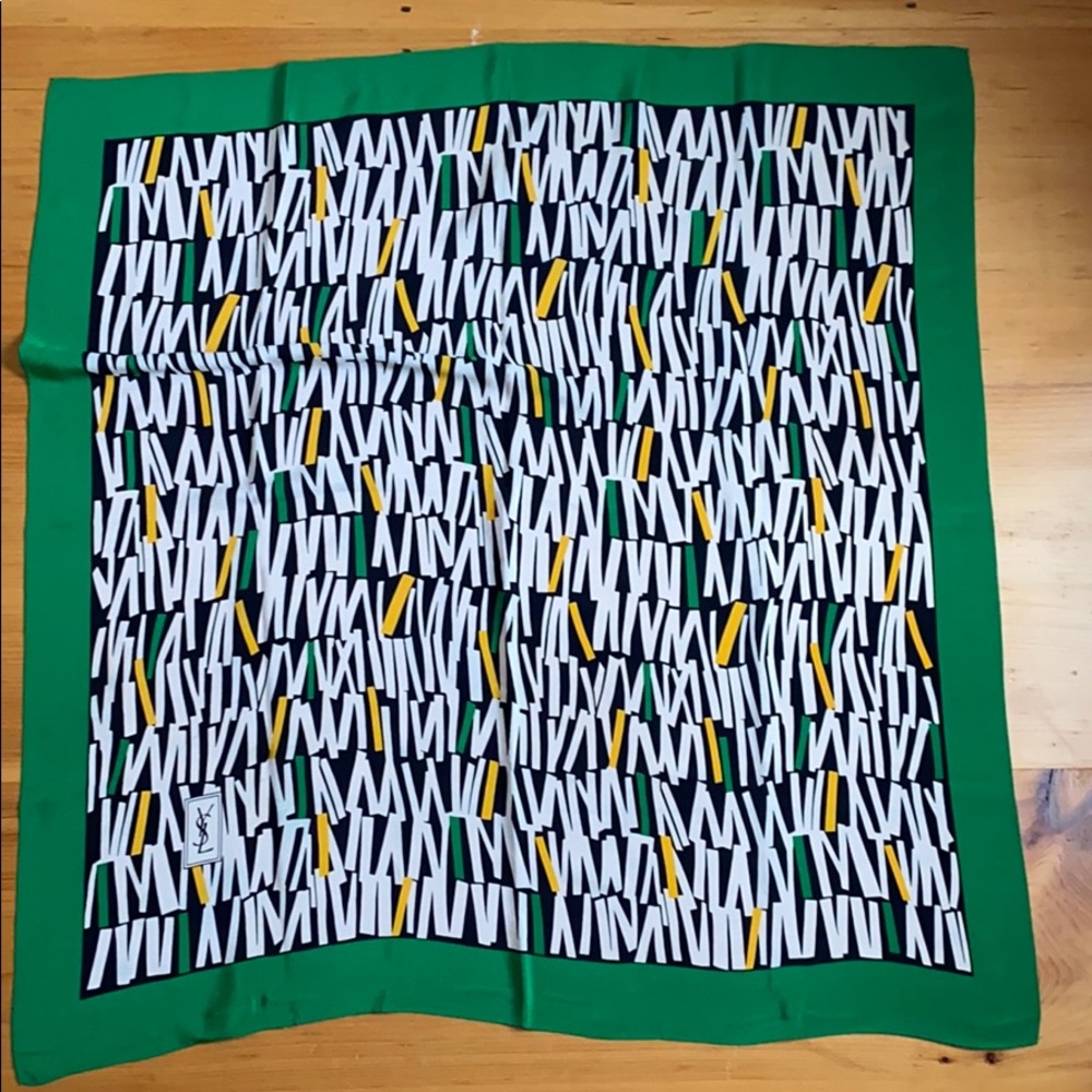 Yves Saint Laurent scarf